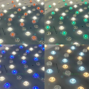 Panou LED 100W D-60cm Aplicat Alb RGB-CCT cu Telecomanda - Img 8