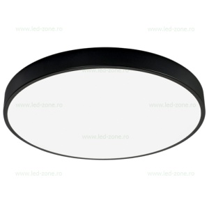 Panou LED 100W D-60cm Aplicat Negru RGB-CCT cu Telecomanda - Img 9