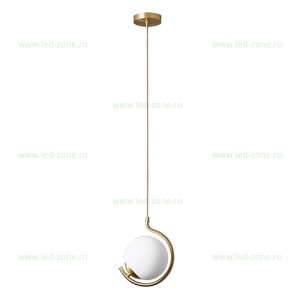 Pendul Soclu E27 Auriu LZMX163-1 - Img 3