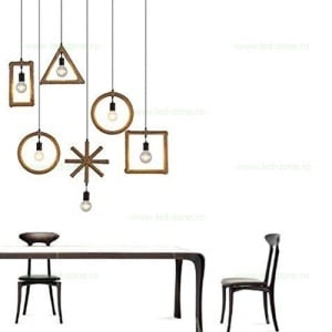 Pendul Soclu E27 Rustic Diverse Forme