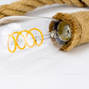 Pendul Soclu E27 Rustic