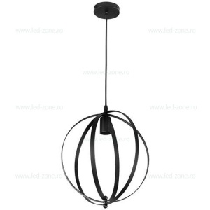 Pendul Soclu E27 Vintage Negru LZ010N