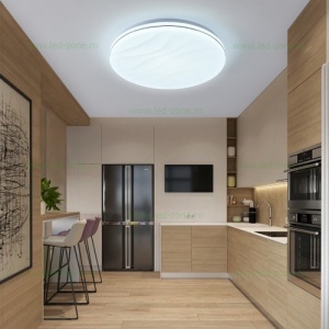 Plafoniera LED 72W Rotunda 3 Functii cu Telecomanda LZ1345