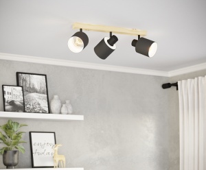 Plafoniera Liniara E27 BATALLAS 3 - Img 2