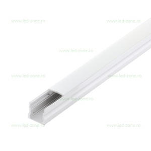 Profil Aluminiu Aplicat Dispersor Mat 2M 12MM LZ9892 - Img 3