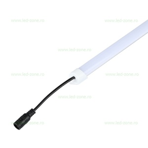 Profil Aluminiu Banda LED 144xSMD4014 Aplicat 12V