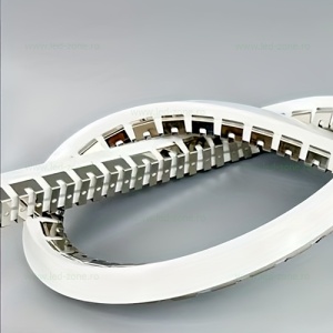 Profil Aluminiu Flexibil Montaj Neon Flex 12x16mm - Img 3