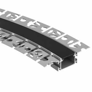 Profil Aluminiu Incastrat Sub Tencuiala 2M Flexibil 2 Directii 12MM
