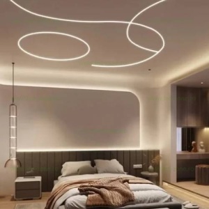Profil Aluminiu Incastrat Sub Tencuiala 3M Flexibil 2 Directii 17MM
