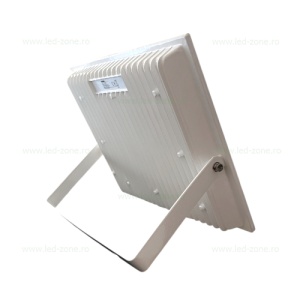 Proiector LED 100W Ultra Slim Alb Sticla - Img 11