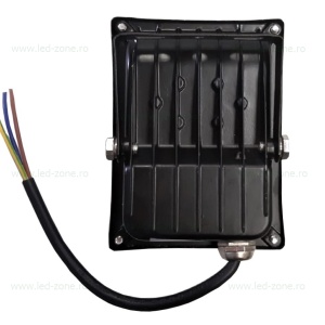 Proiector LED 10W Slim RGB Telecomanda - Img 3