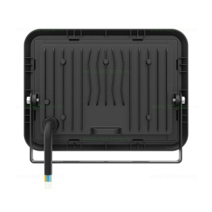 Proiector LED 50W 220V Slim Negru RGB cu Telecomanda