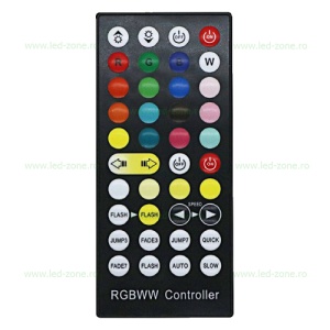 Proiector LED 60W RGB+CCT Smart Bluetooth cu Telecomanda - Img 5