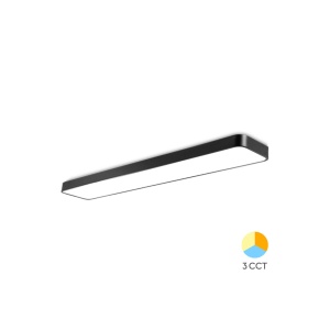 Set 2 Tiranti Suspendare Corp LED 45W Negru 120cm CCT - Img 3