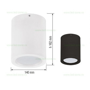 Spot LED 10W Rotund Aplicat XL Diverse Culori - Img 2