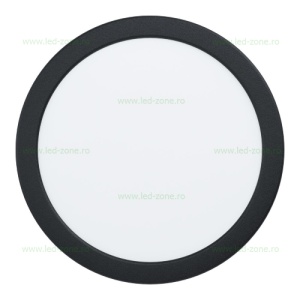 Spot LED 16W Rotund Negru FUEVA - Img 1
