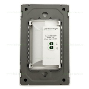 Spot LED 1W Dreptunghiular Alb Trepte Senzor LZ8243 - Img 3