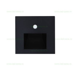 Spot LED 1W Patrat Trepte Senzor Microwave - Img 4