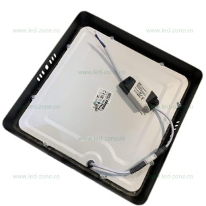 Spot LED 24W Patrat Aplicat CCT SELENA