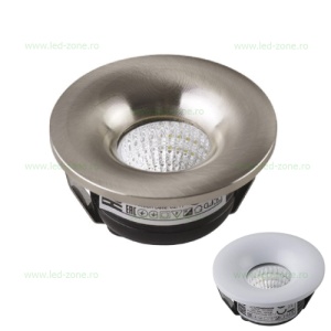 Spot LED 3W COB Mini Rotund BIANCA - Img 1