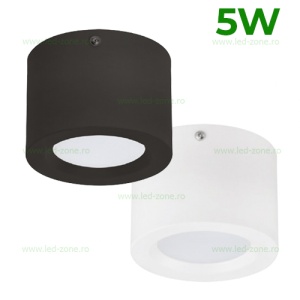 Spot LED 5W Rotund Aplicat Diverse Culori