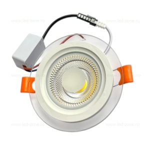 Spot LED 6W Rotund Clar Sticla - Img 2