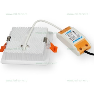 Spot LED 9W Slim Patrat Alb SMART RGB CCT  - Img 4