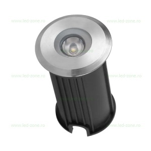 Spot LED Exterior Incastrabil 3W Rotund 220V - Img 2