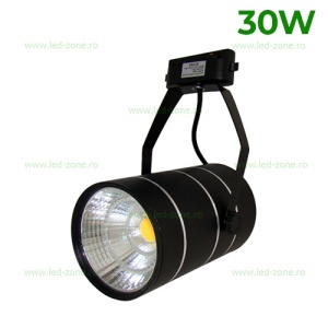 Spot LED Magazin Sina 30W COB Negru LZM01 - Img 2