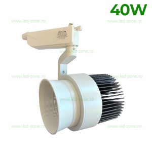 Spot LED Magazin Sina 40W COB Alb LZM01 - Img 2