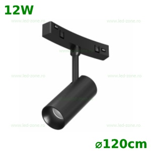 Spot LED Magnetic 12W Circular Cilindric D120cm - Img 1