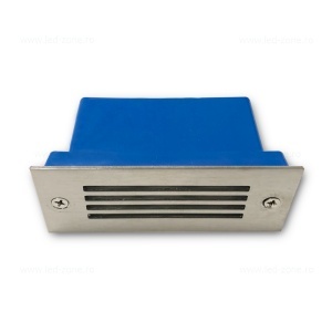 Spot LED Trepte 3x1W 220V Inox Grila LZ6006