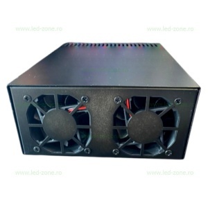 Sursa Alimentare Banda LED 12V 1200W Carcasa Metal cu Ventilator - Img 2