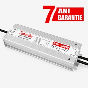 Sursa Alimentare Banda LED 24V 400W IP67 Waterproof Premium