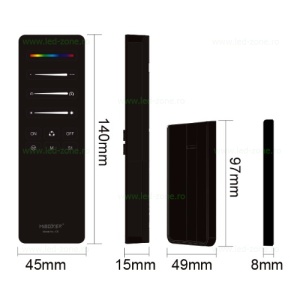 Telecomanda RGB+CCT MiLight RF Digitala - Img 4