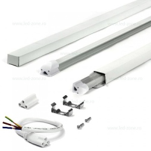 Tub LED T8 6W 30 cm Mat Suport Inclus - Img 2