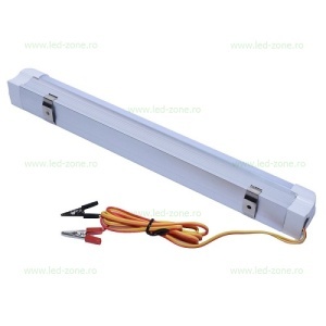Tub LED T8 9W 30cm Mat Suport Inclus 12V Clesti - Img 2