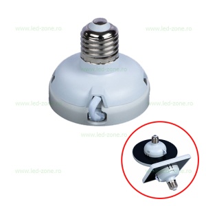 Adaptor E27 Spot LED 22W Rotund Frameless 3in1