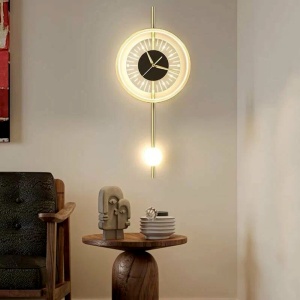 Aplica LED 18W cu Ceas Aurie LZ677