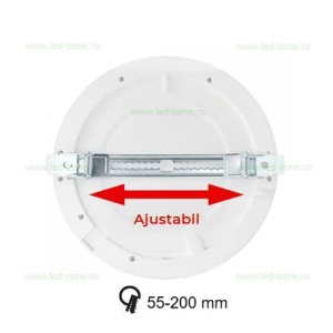 Aplica LED 18W Rotunda Senzor Miscare Microwave - Img 2
