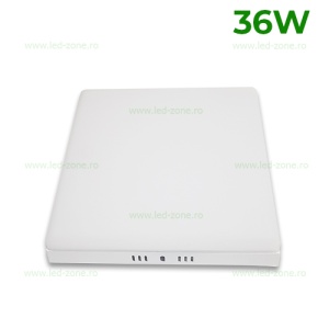 Aplica LED 36W Patrata Alba Frameless 830P