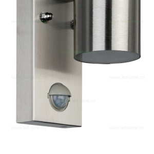 Aplica LED 3W Exterior cu Senzor RIGA 5 Argintie - Img 4