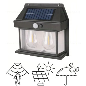 Aplica LED Exterior 2W LED Solara cu Senzor ALS01 - Img 2