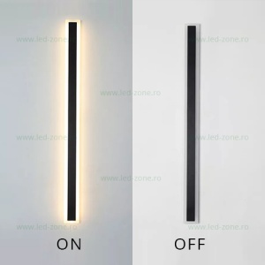 Aplica LED Exterior Negru 60cm LZ904