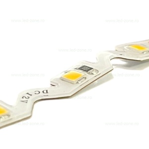 Banda LED 2835 60 SMD/ML Silicon Curbabila 12V Premium - Img 2
