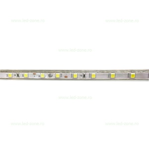 Banda LED 4040 60 SMD/ML Furtun Silicon 220V - Img 2