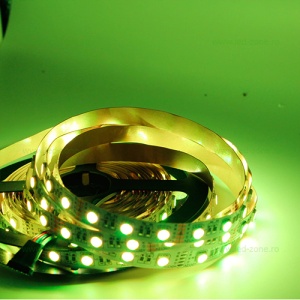 Banda LED 5050 60 SMD/ML RGBW Silicon 12V - Img 2