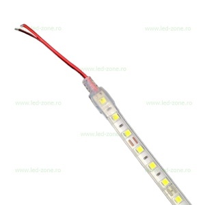 Banda LED 5050 60 SMD/ML Submersibila 24V Rola 10m