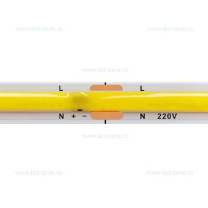 Banda LED COB 296 LED/ML Interior 220V Rola 10m - Img 5