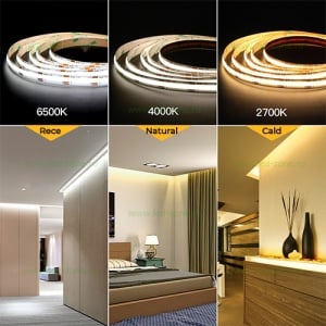 Banda LED COB 608 LED/ML CCT Interior 24V 3 Fire - Img 2